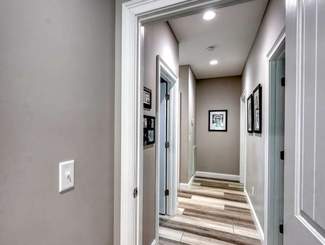 478 Flat Top Road Young Harris, GA 30582 - Photo 47 of 75 a view of a hallway with wooden floor and entryway