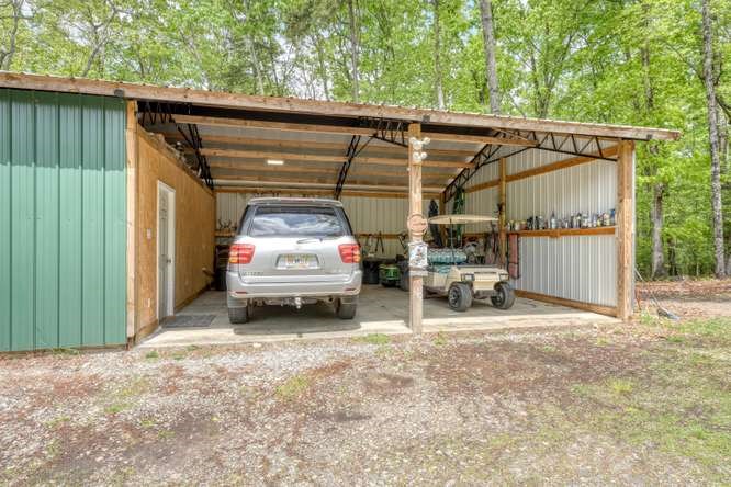 478 Flat Top Road Young Harris, GA 30582 - Photo 66 of 75 a view of a car garage