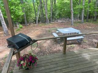 478 Flat Top Road Young Harris, GA 30582 - Photo 75 of 75 a backyard of a house with table and chairs