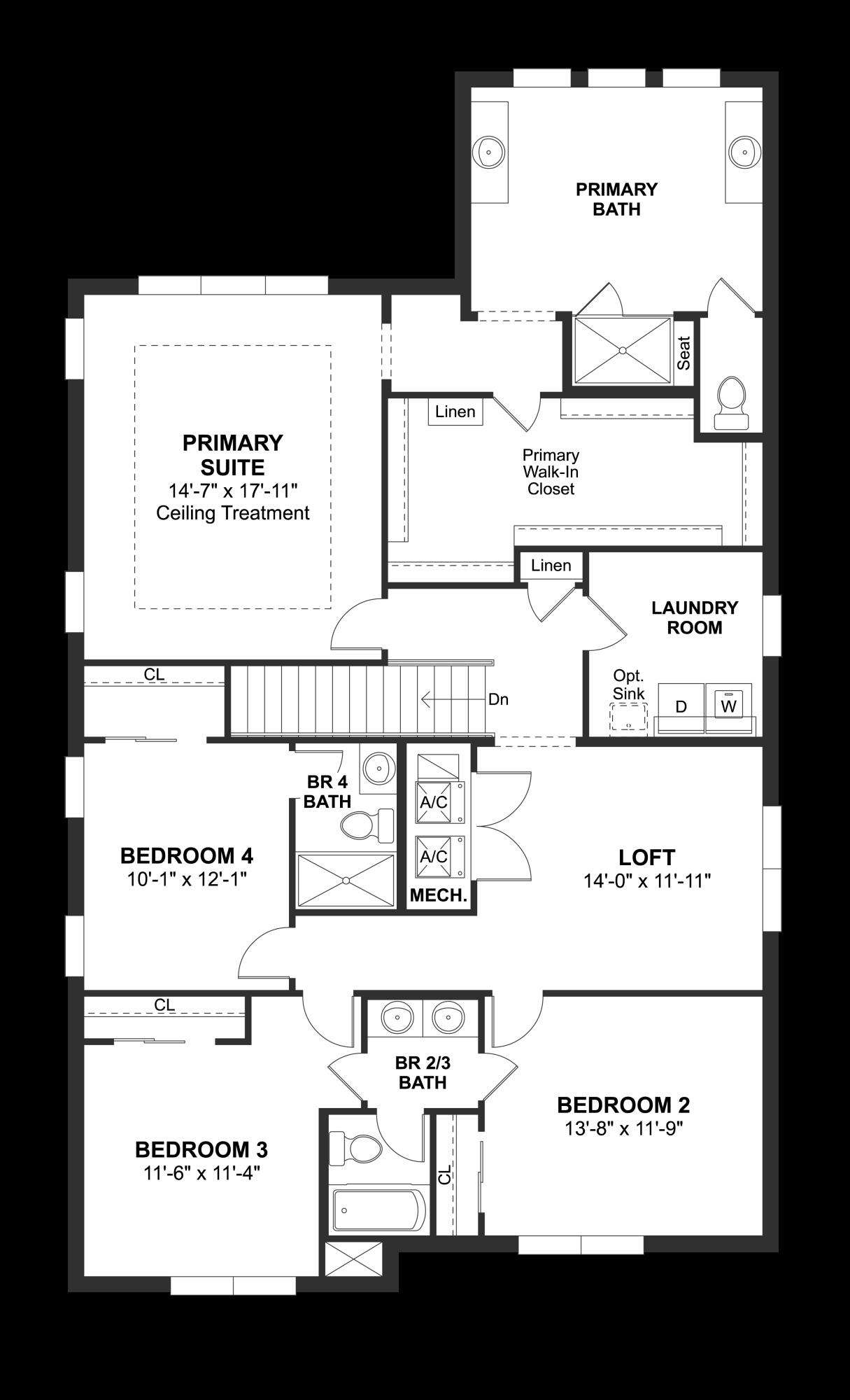 6790 Southeast Pine Drive, Unit 29 Stuart, FL 34997 - Photo 46 of 46 Floor Plan - Second Floor