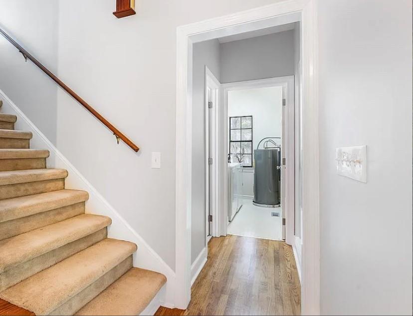 1525 Black Island Road Darien, GA 31305 - Photo 12 of 41 a view of a hallway with wooden floor and entryway