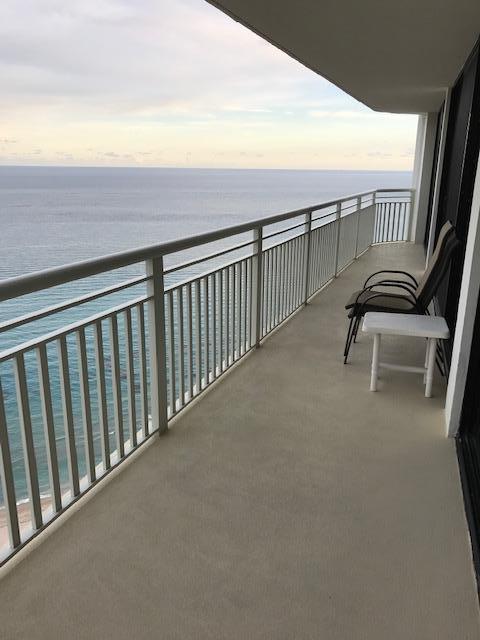 3000 North Ocean Drive, Unit PHF Riviera Beach, FL 33404 - Photo 20 of 43 Balcony