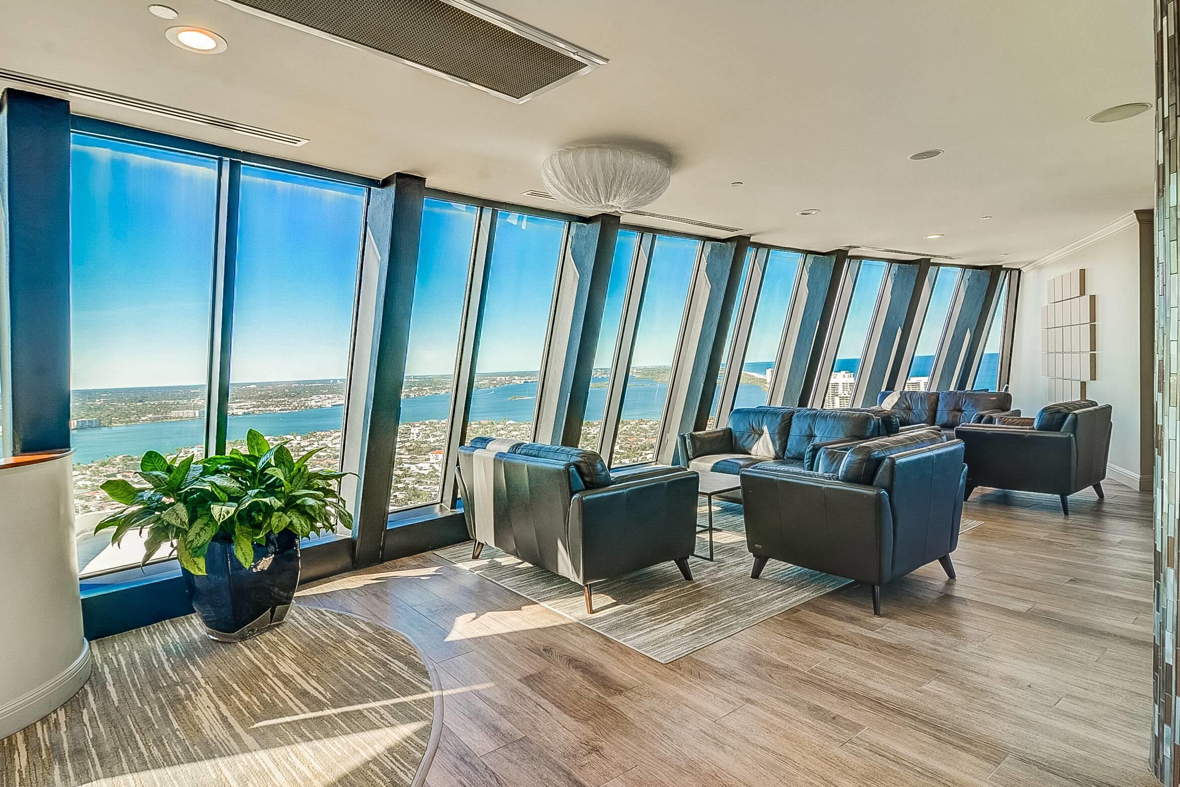 3000 North Ocean Drive, Unit PHF Riviera Beach, FL 33404 - Photo 27 of 43 Rooftop Marquis Lounge