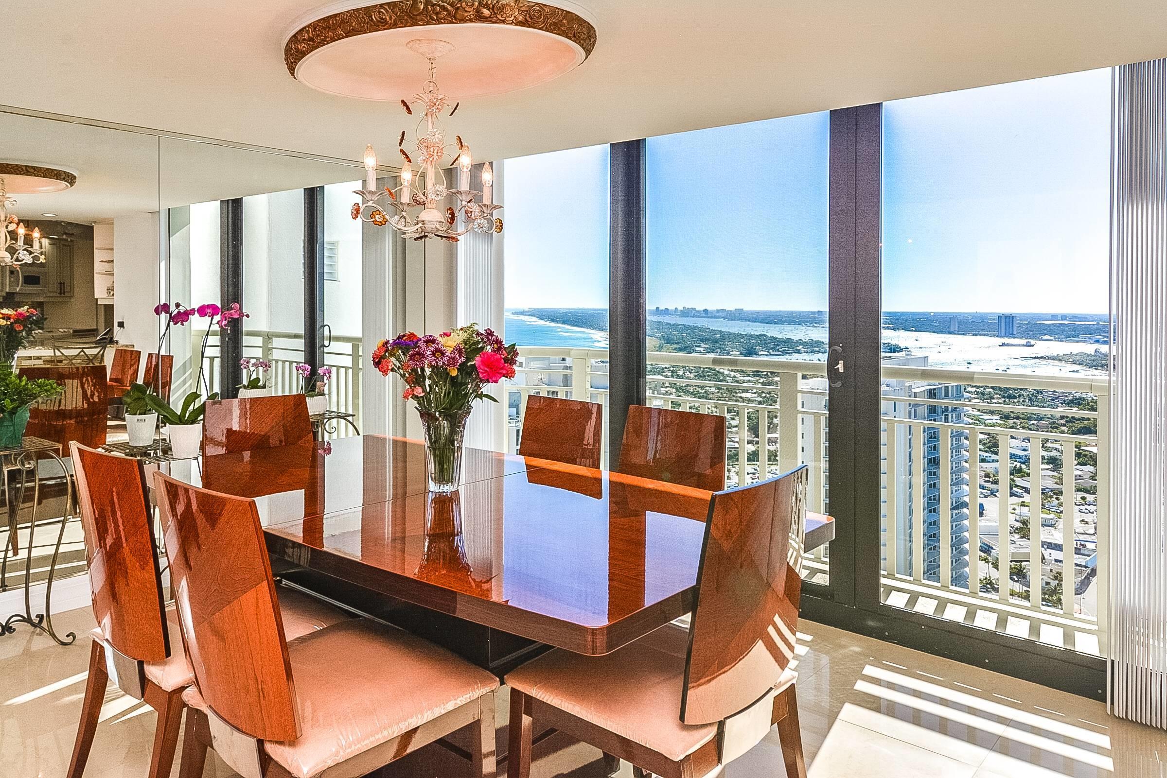 3000 North Ocean Drive, Unit PHF Riviera Beach, FL 33404 - Photo 4 of 43 Dining and City View