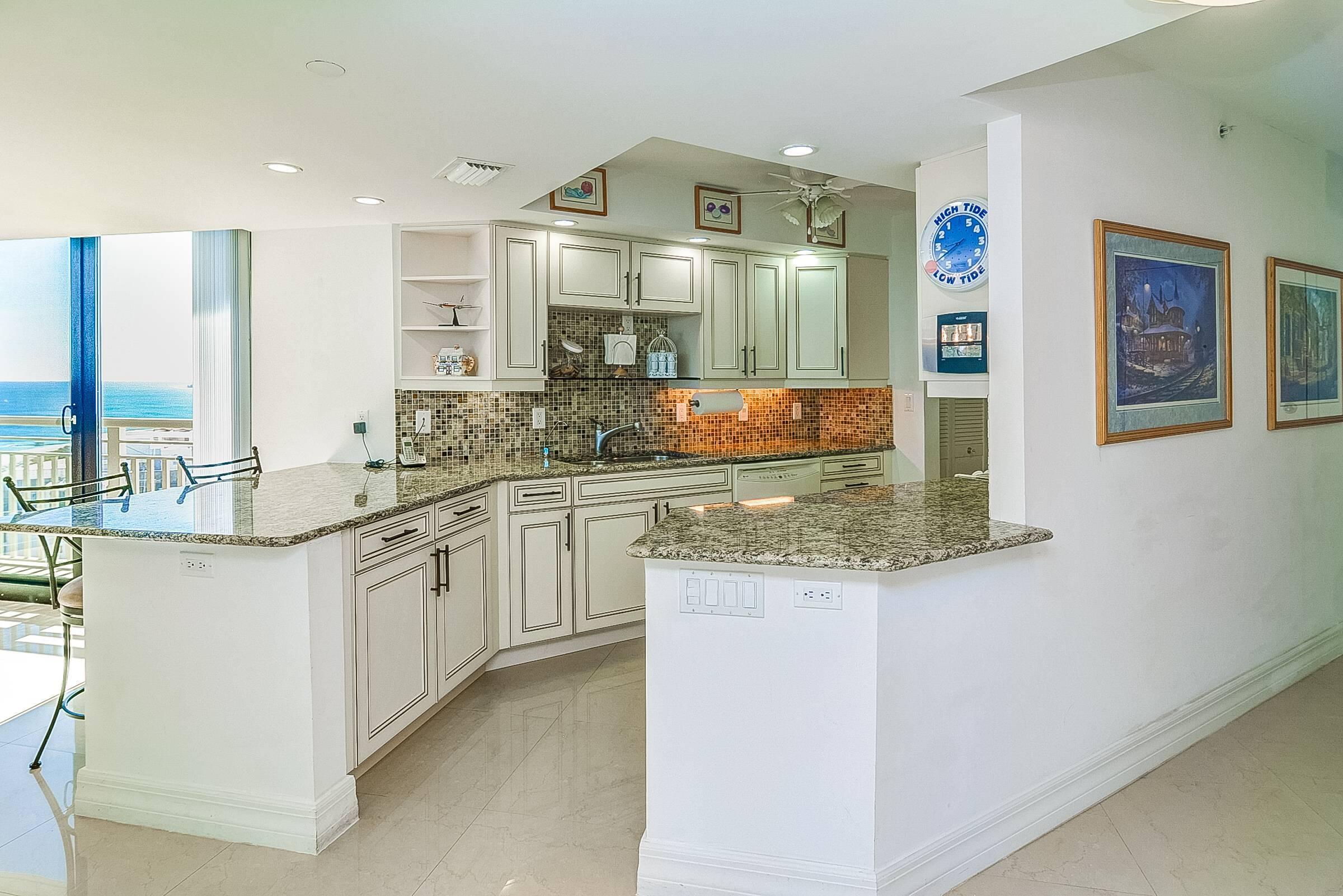 3000 North Ocean Drive, Unit PHF Riviera Beach, FL 33404 - Photo 7 of 43 Kitchen Area