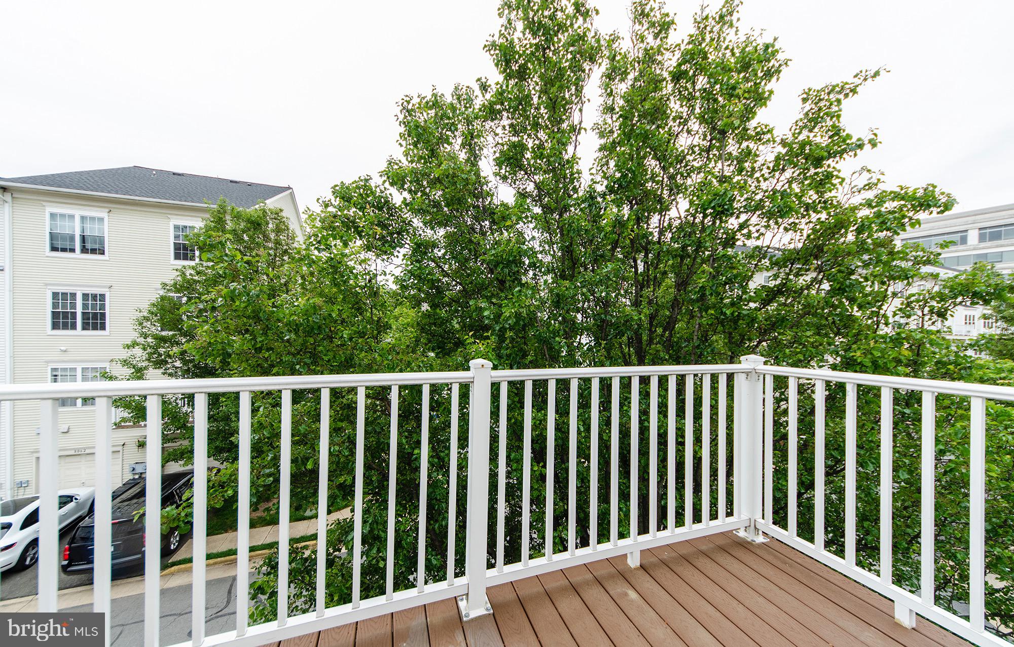 8069 Gatehouse Road, Unit 23 Falls Church, VA 22042 - Photo 29 of 45 Balcony off kitchen/family room
