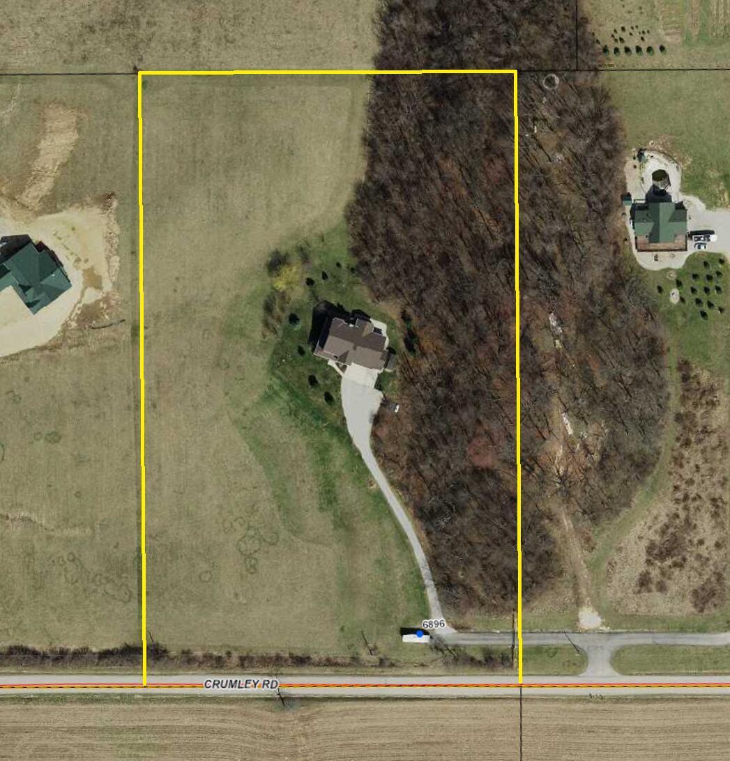 6896 Crumley Road Southwest Lancaster, OH 43130 - Photo 83 of 83 Approximate Lot Lines (Auditor Map) - 6896 Crumley Road SW, Lancaster, OH 43130