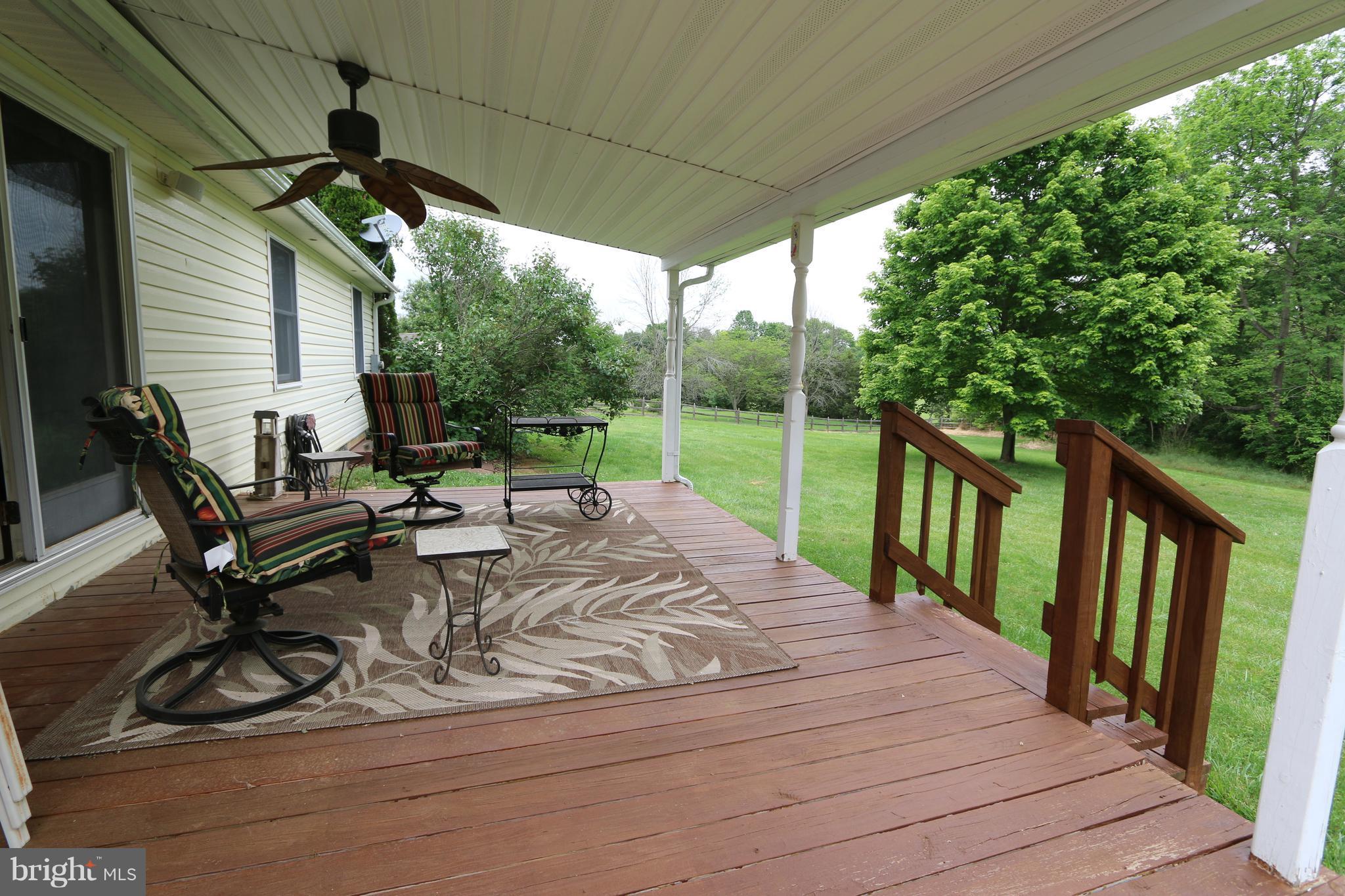13703 Rockdale Road Clear Spring, MD 21722 - Photo 22 of 30 Covered Rear Porch