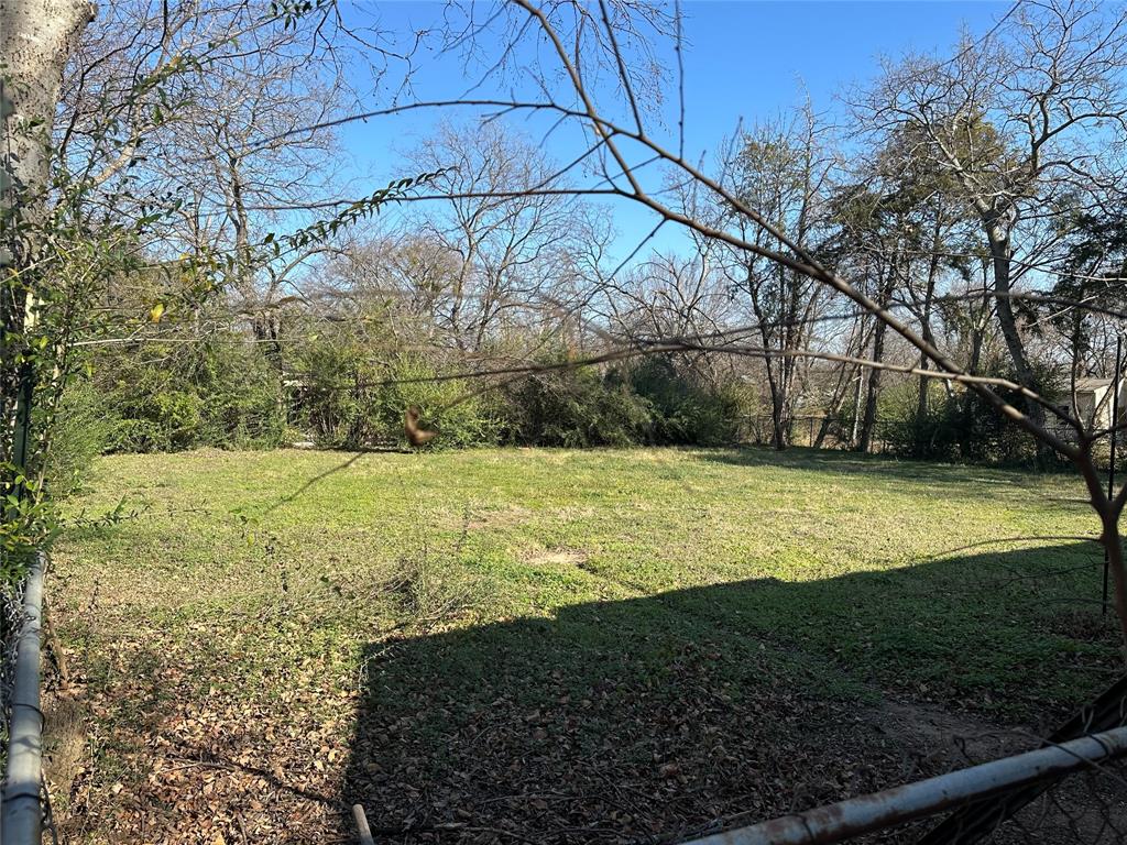 1709 Lattimore Street Denton, TX 76209 - Photo 18 of 23 a view of a backyard