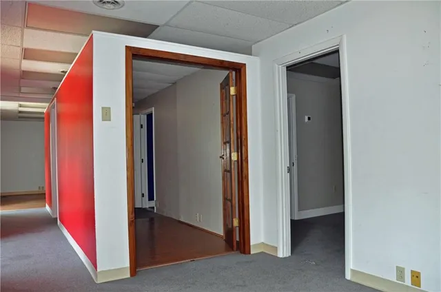 a view of an entryway door