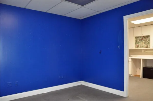 a view of empty room