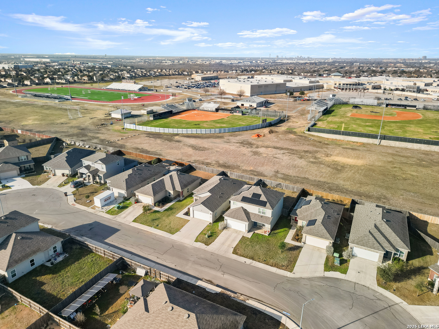 3019 Pacific Coast Converse, TX 78109 - Photo 27 of 31 an aerial view of residential houses with outdoor space