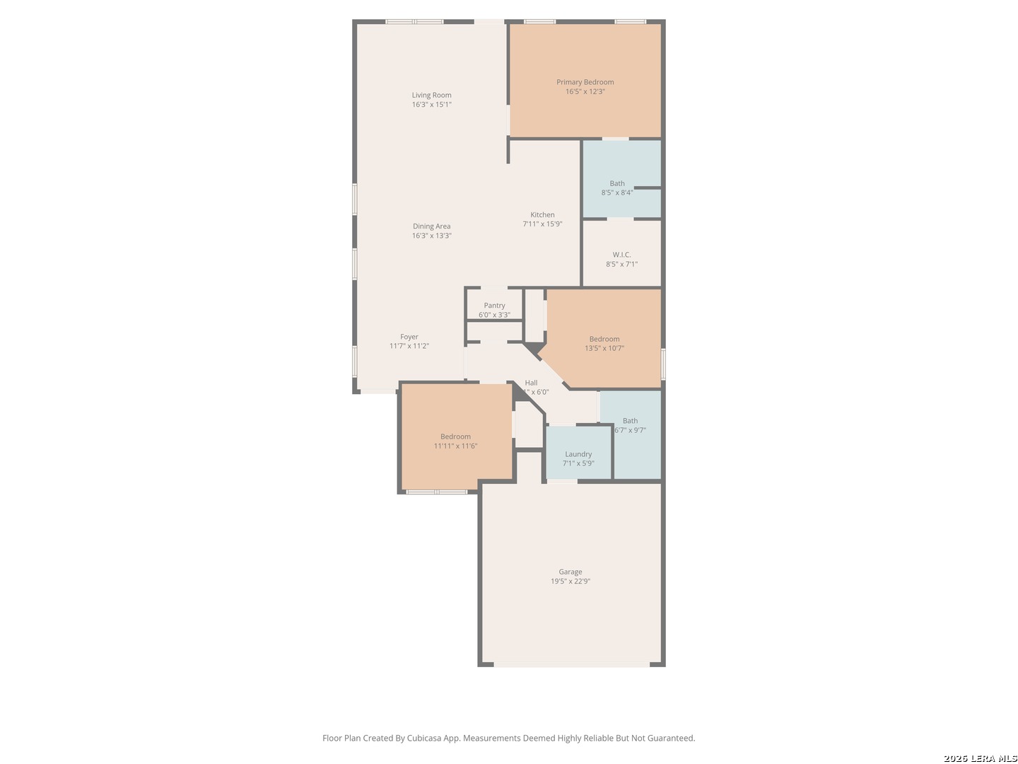 3019 Pacific Coast Converse, TX 78109 - Photo 31 of 31 a picture of floor plan
