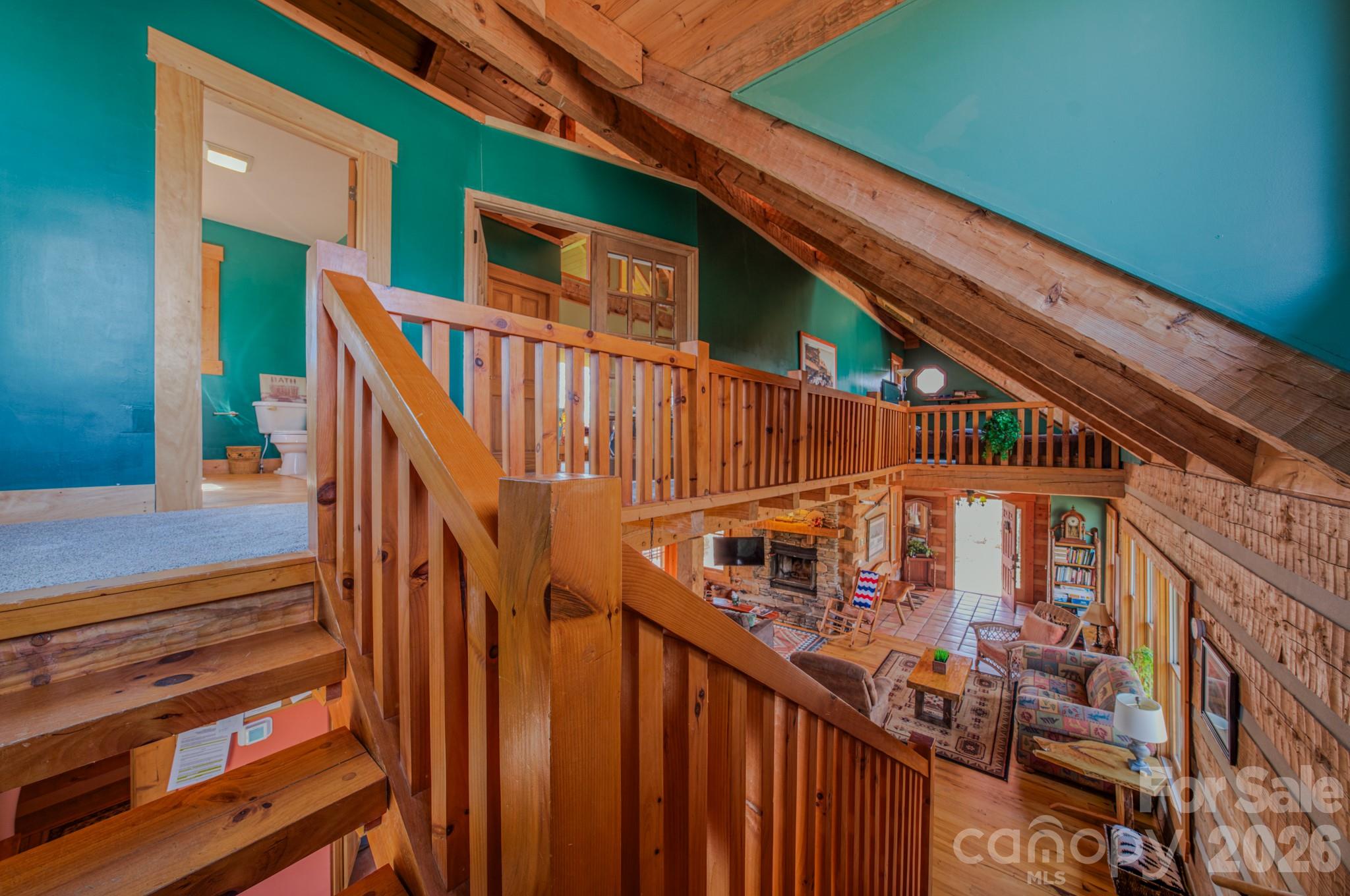 277 Long Ridge Road, Unit 882 889 Old Fort, NC 28762 - Photo 32 of 41 a view of wooden house with a large windows