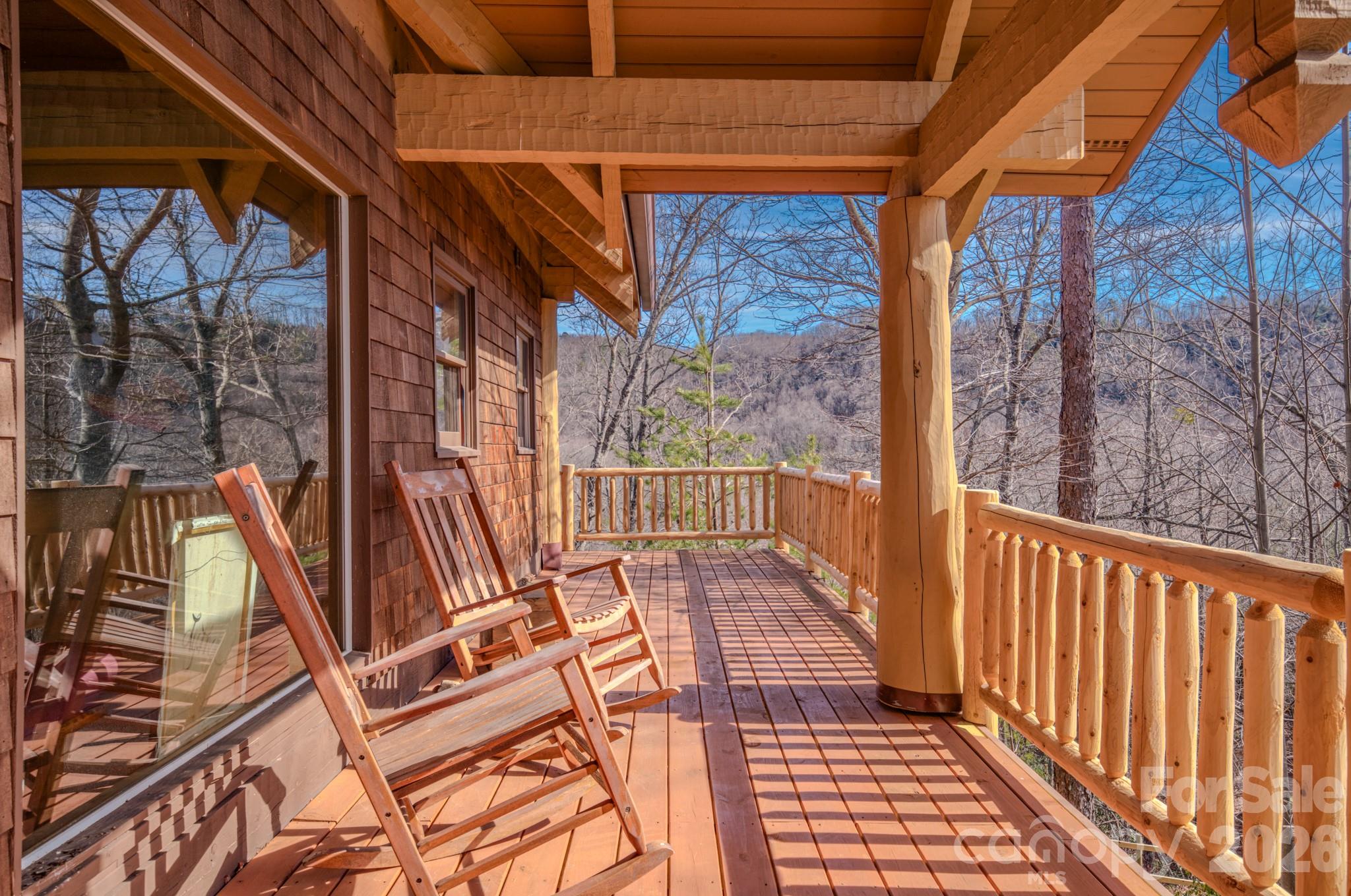 277 Long Ridge Road, Unit 882 889 Old Fort, NC 28762 - Photo 39 of 42 a view of outdoor space with wooden deck
