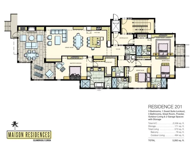 $3,495,000 | 80639 Old Highway, Unit 201, Islamorada, FL 33036