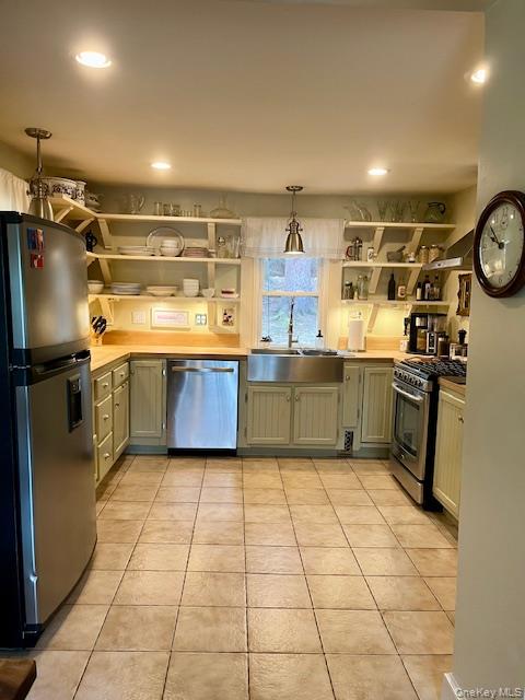 47 Mine Hill Road Cornwall, NY 12518 - Photo 11 of 45 a kitchen with stainless steel appliances granite countertop a sink and cabinets