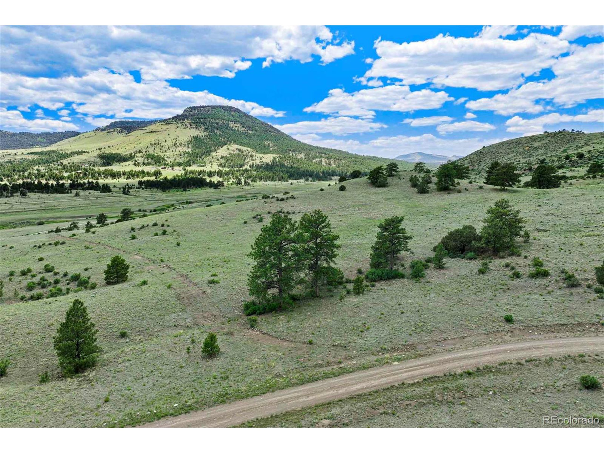 a view of lake with mountain