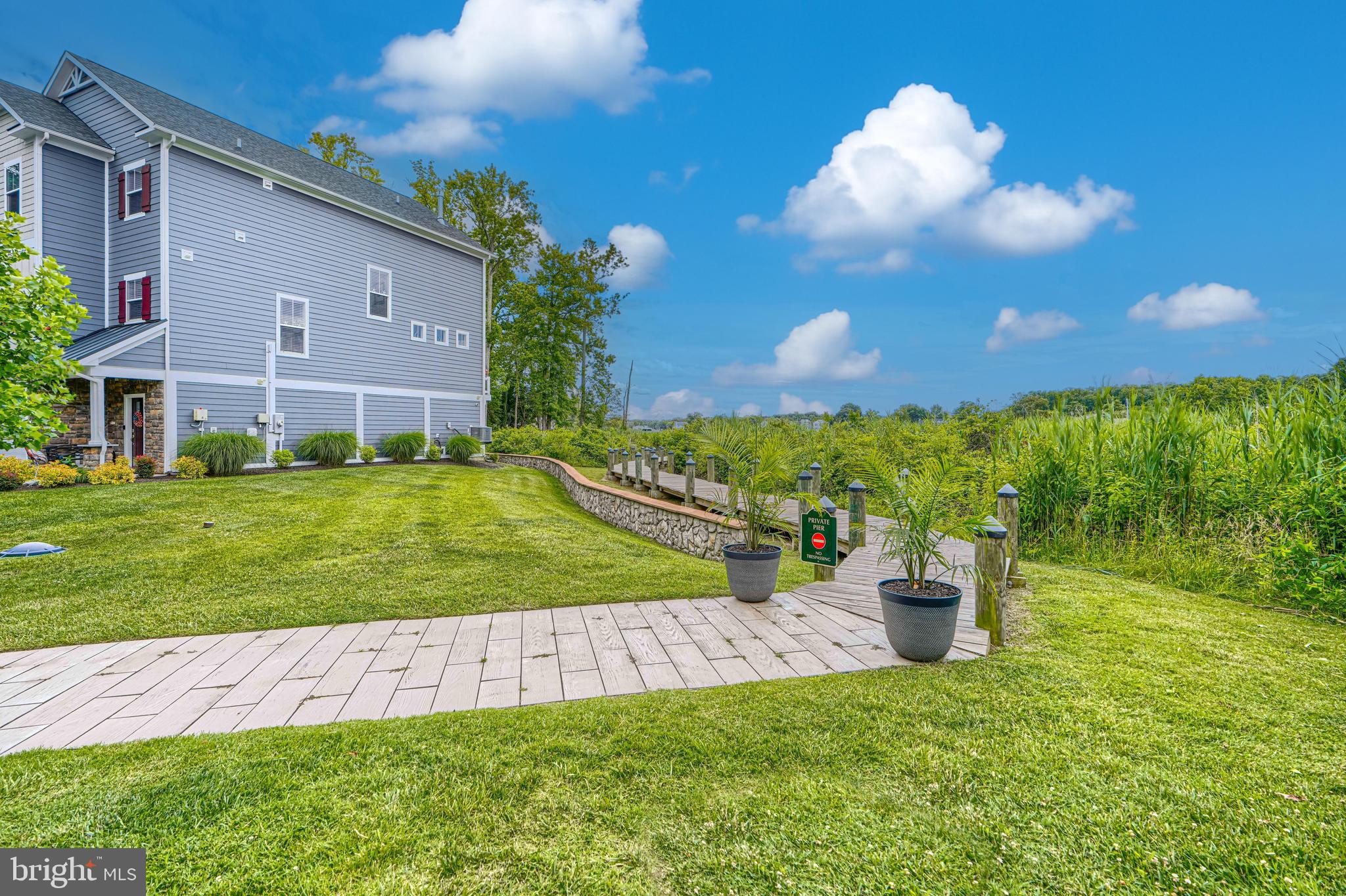 519 Schmidt Road Middle River, MD 21220 - Photo 41 of 60 Walkway to private pier and dock