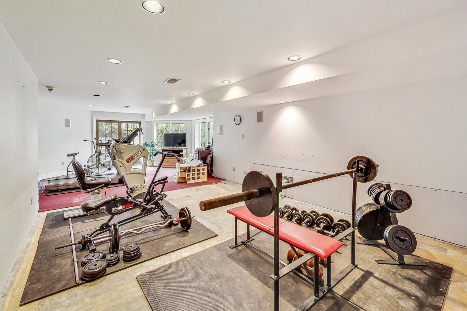 3S201 South Raddant Road Batavia, IL 60510 - Photo 45 of 58 a view of a room with gym equipment