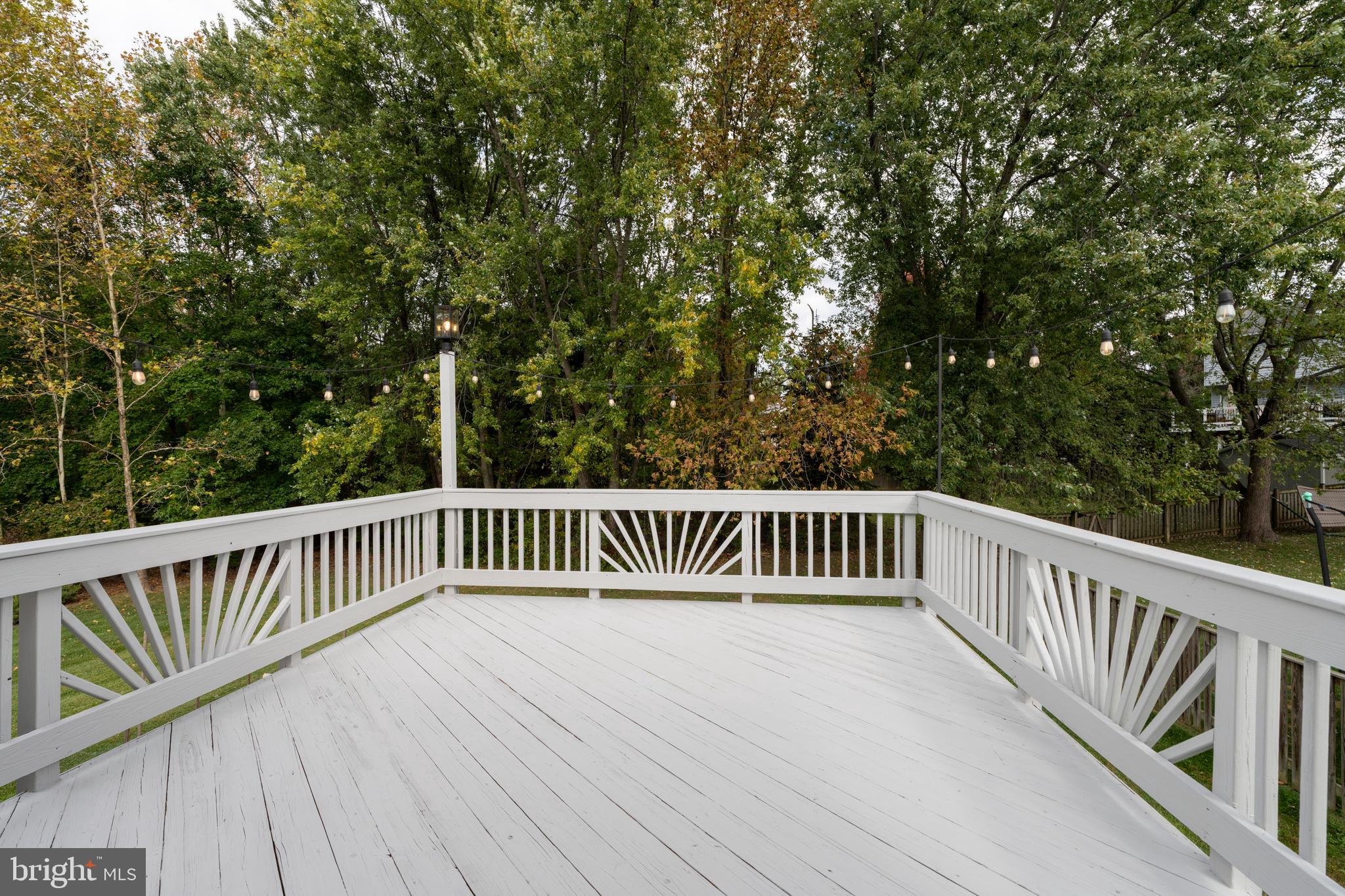 3836 Dakota Road Hampstead, MD 21074 - Photo 28 of 47 a balcony with wooden floor and fence