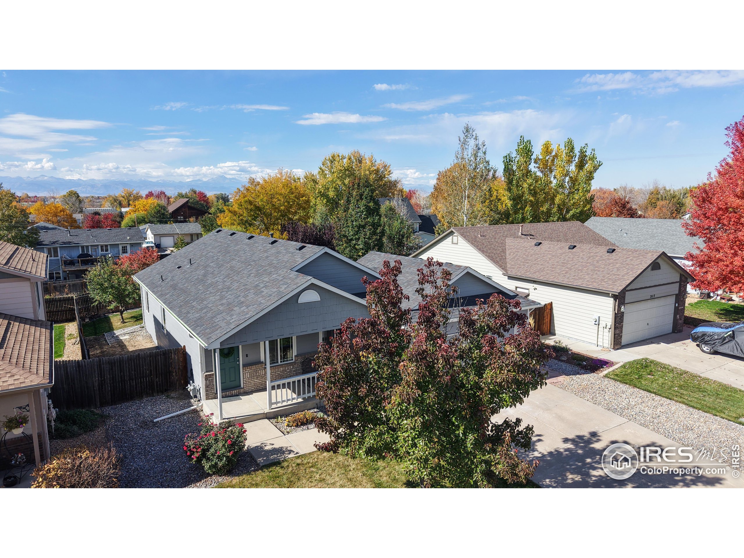 315 Coal Ridge Drive Frederick, CO 80530 - Photo 24 of 25 a aerial view of a house