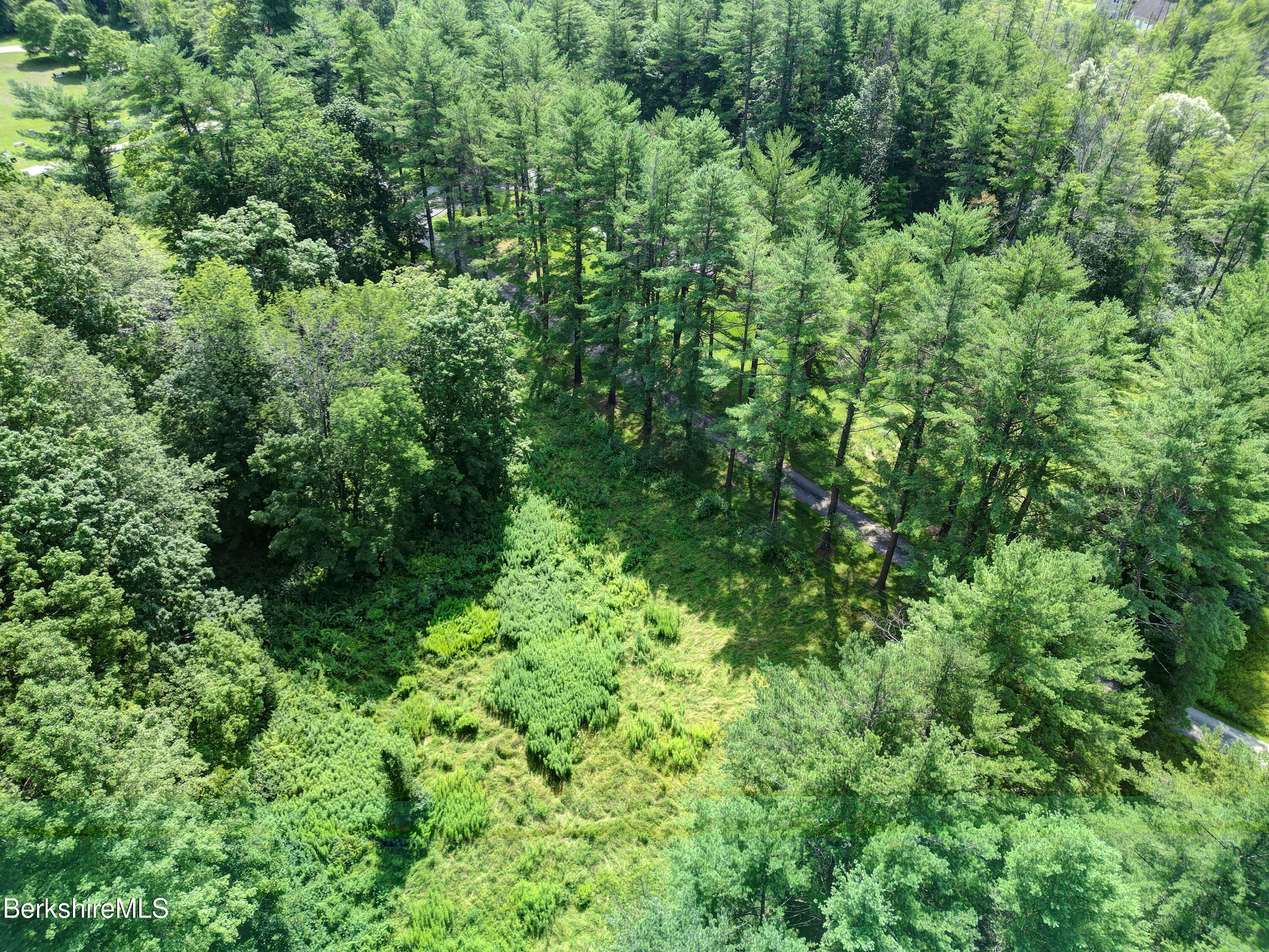 235 Spring Street Lee, MA 01238 - Photo 2 of 5 an aerial view of a forest with houses