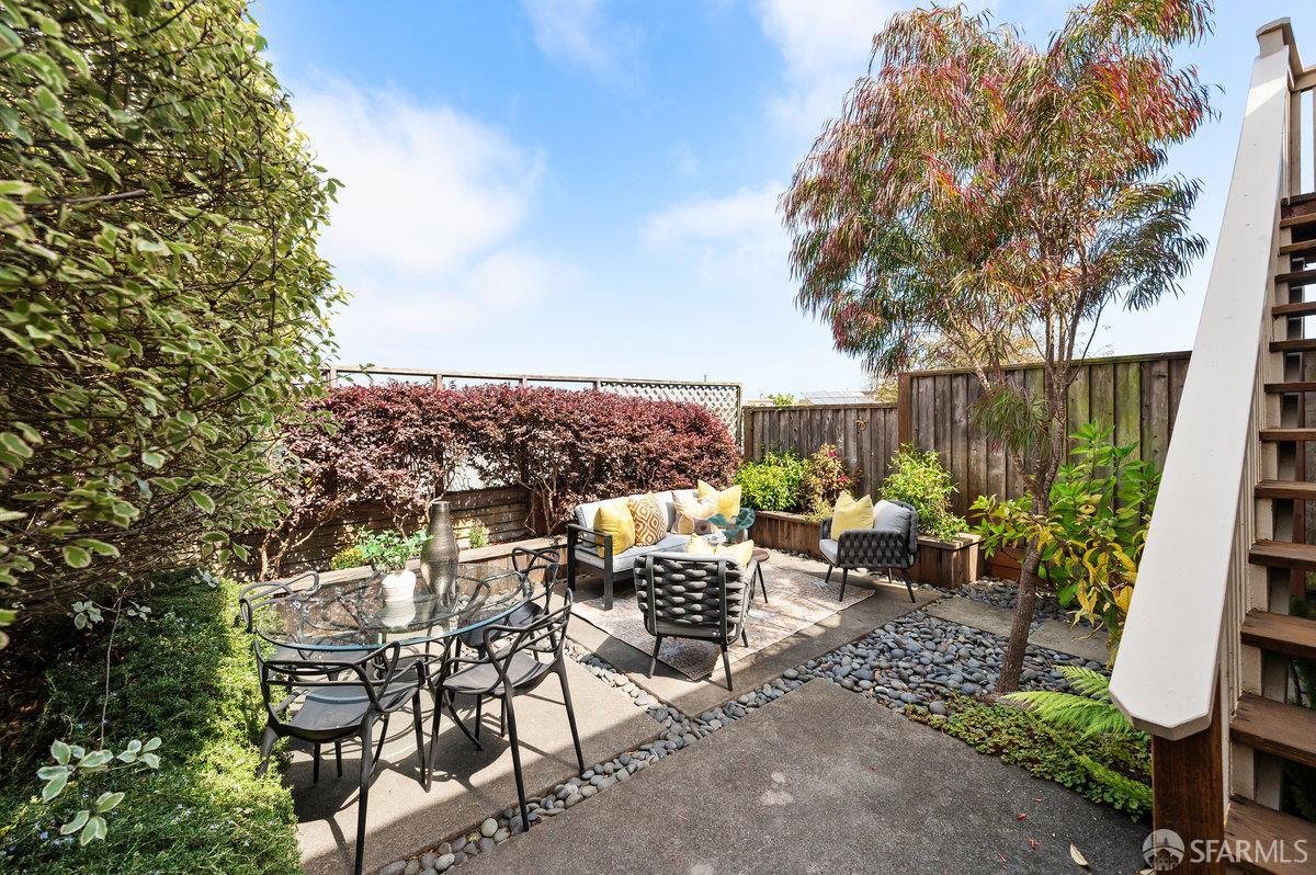 200 Bayview Circle San Francisco, CA 94124 - Photo 42 of 50 a view of a chairs and table in patio