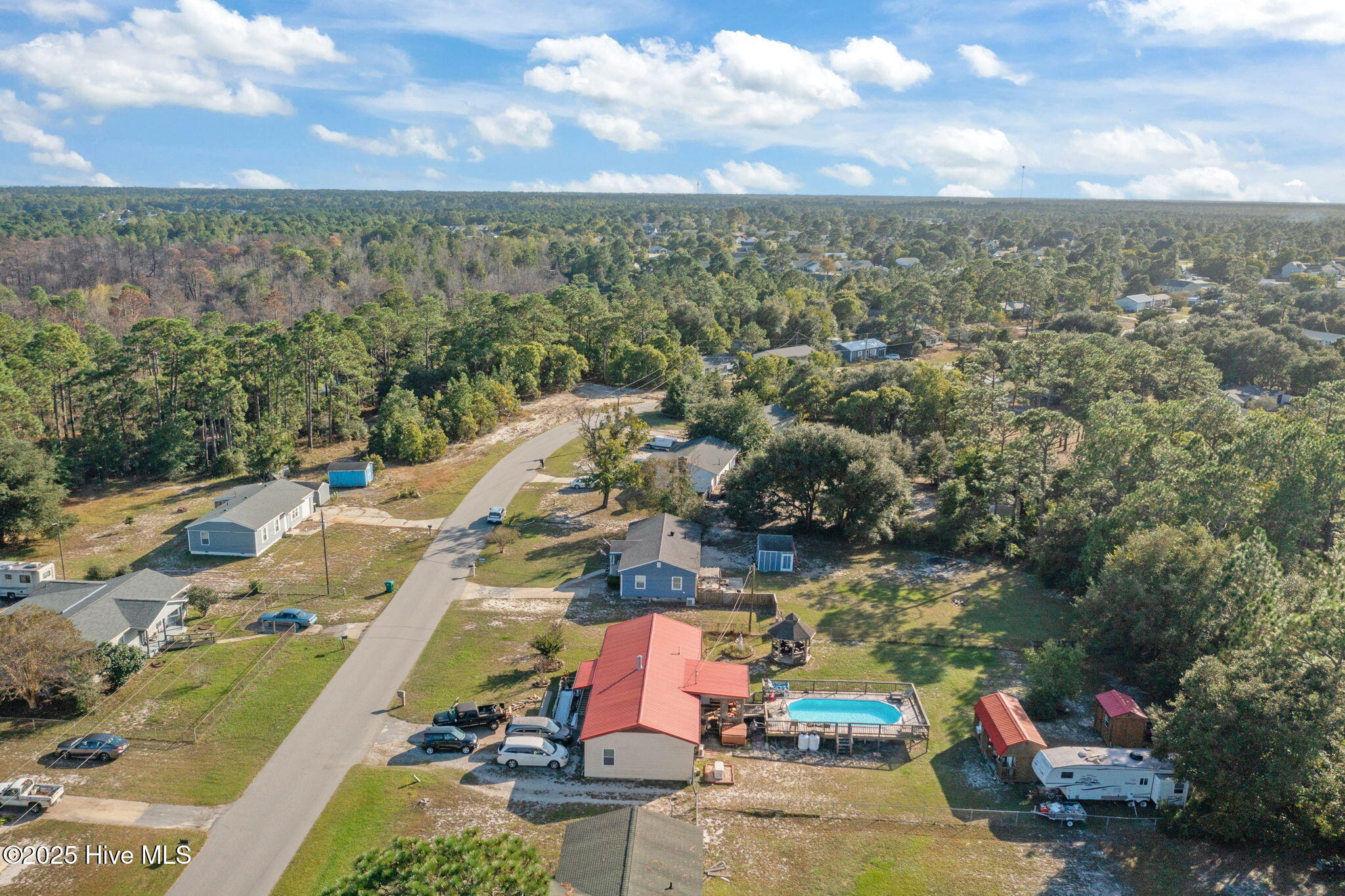 87 Crown Point Road Hubert, NC 28539 - Photo 21 of 21 Spacious backyard