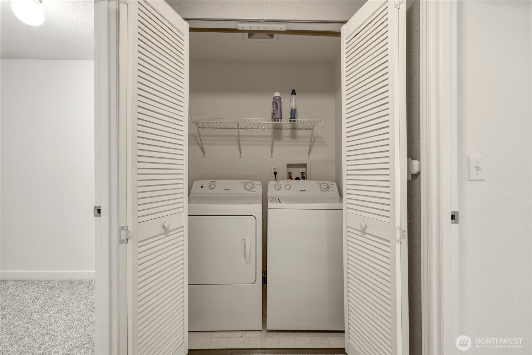 6005 Merlot Lane Southeast Lacey, WA 98513 - Photo 37 of 37 a utility room with dryer and washer