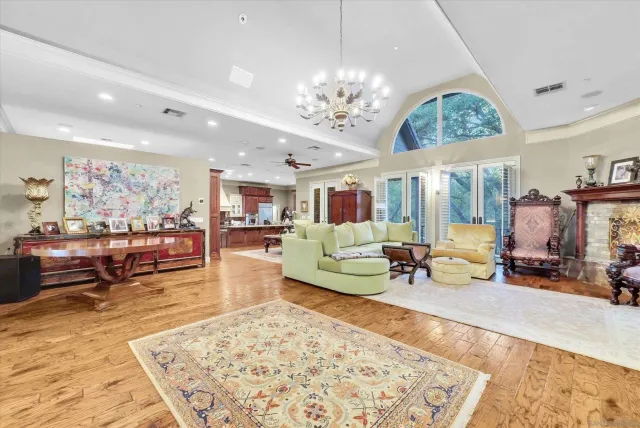 a bathroom with a sink double vanity and a mirror