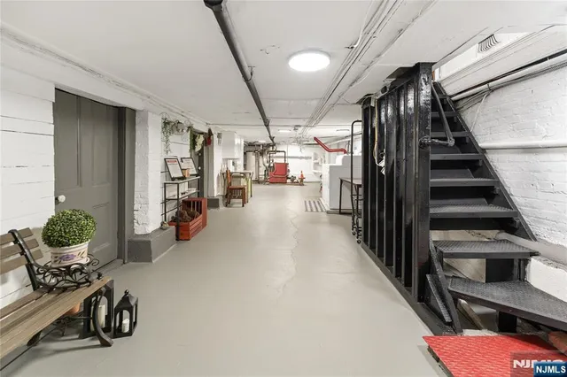 a view of storage and utility room