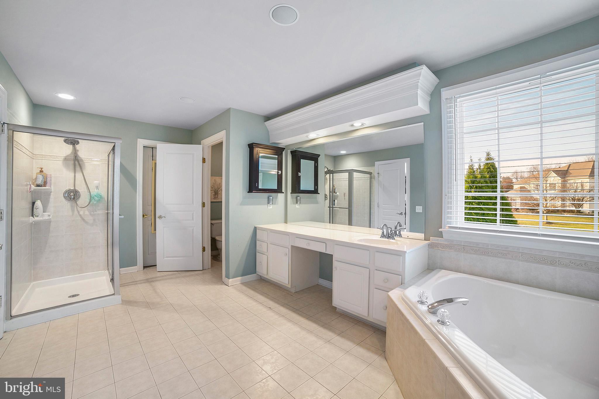 19 Eagleton Farm Road Newtown, PA 18940 - Photo 18 of 32 Master Bath & door to Walk-in closet