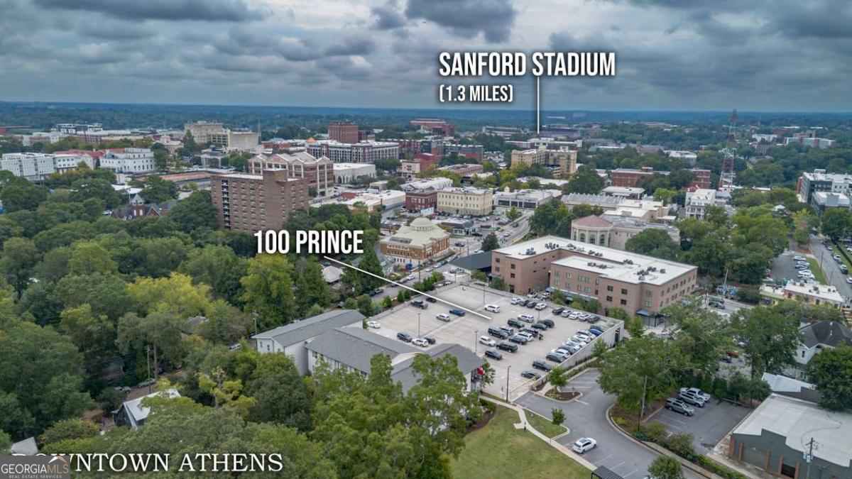 100 Prince Avenue, Unit A407 Athens, GA 30601 - Photo 3 of 27 an aerial view of multiple house