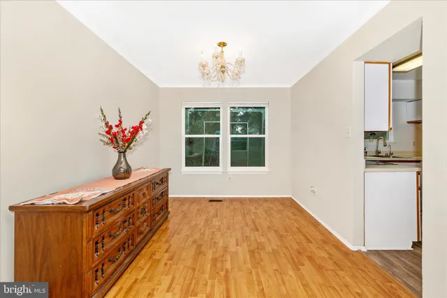 a house with trees in front of it