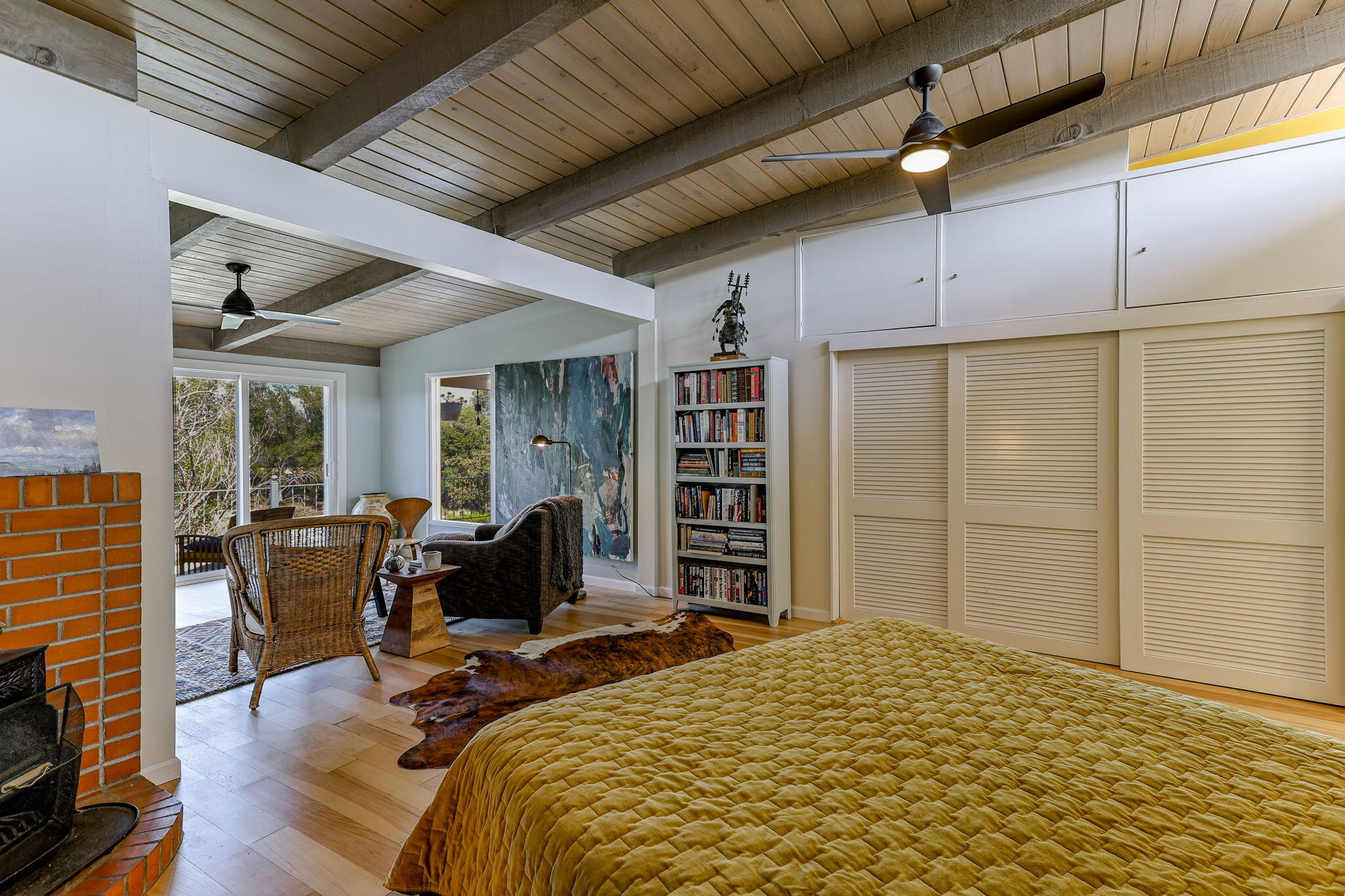 860 Rio Street Red Bluff, CA 96080 - Photo 29 of 50 a bed sitting in a spacious bedroom next to a window