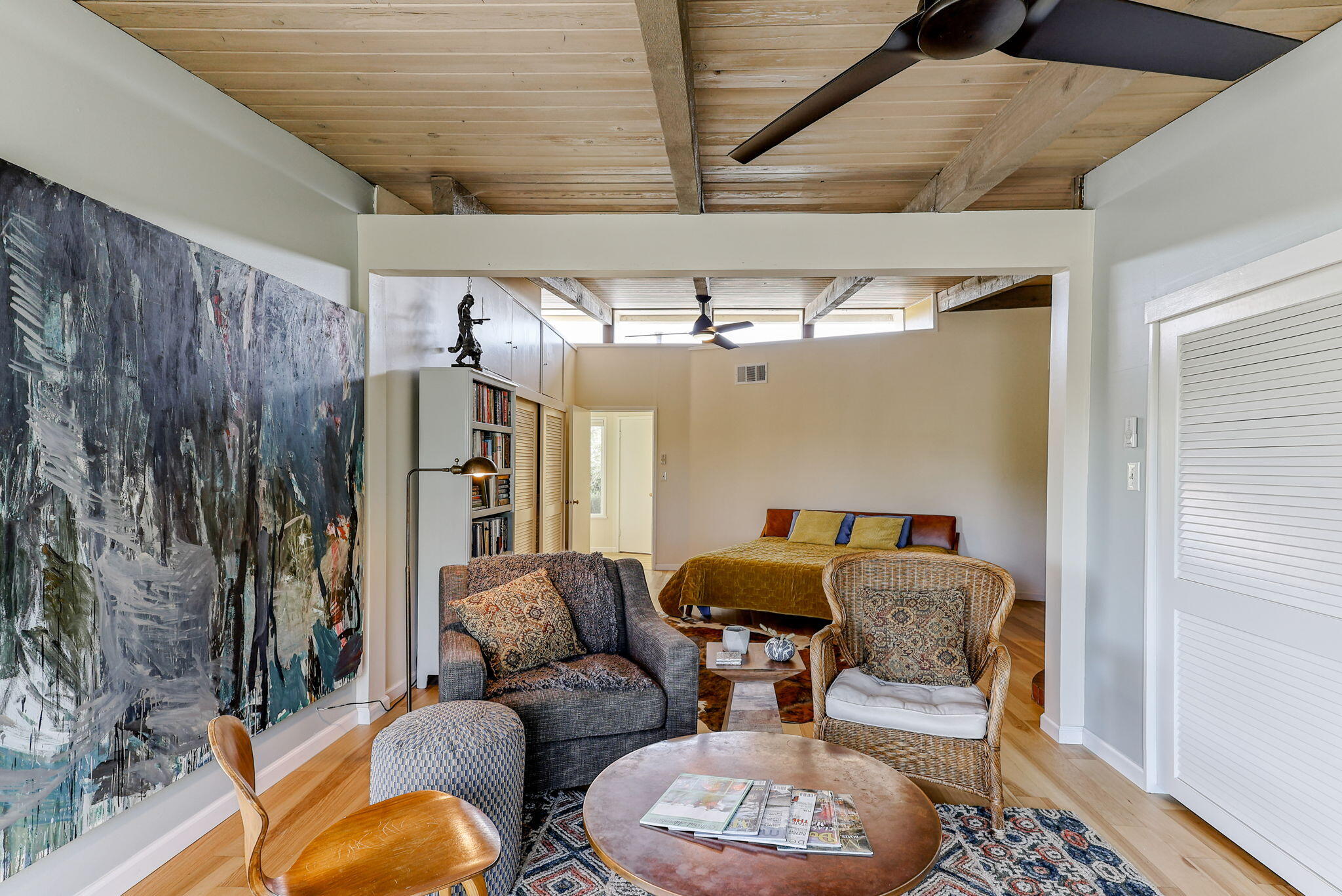 860 Rio Street Red Bluff, CA 96080 - Photo 32 of 50 a living room with furniture and a chandelier