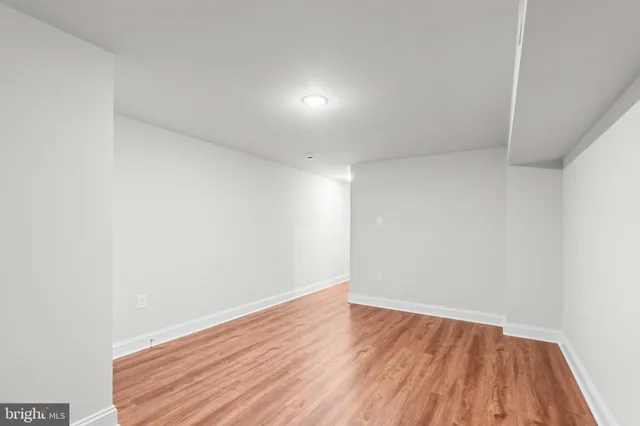 an entrance door with a window