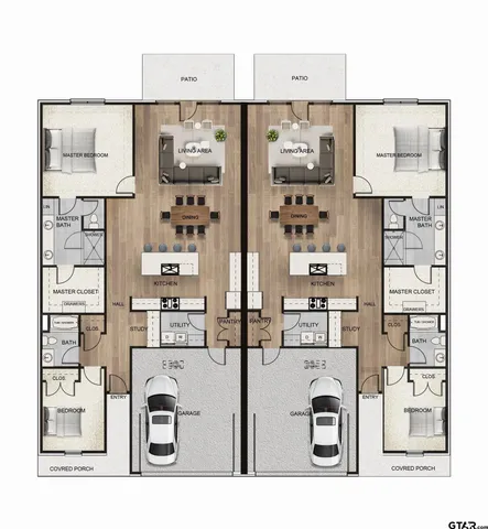 a picture of a floor plan