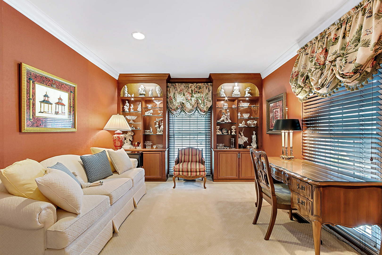 2552 Indian Ridge Court Glenview, IL 60026 - Photo 19 of 45 a living room with furniture and a flat screen tv