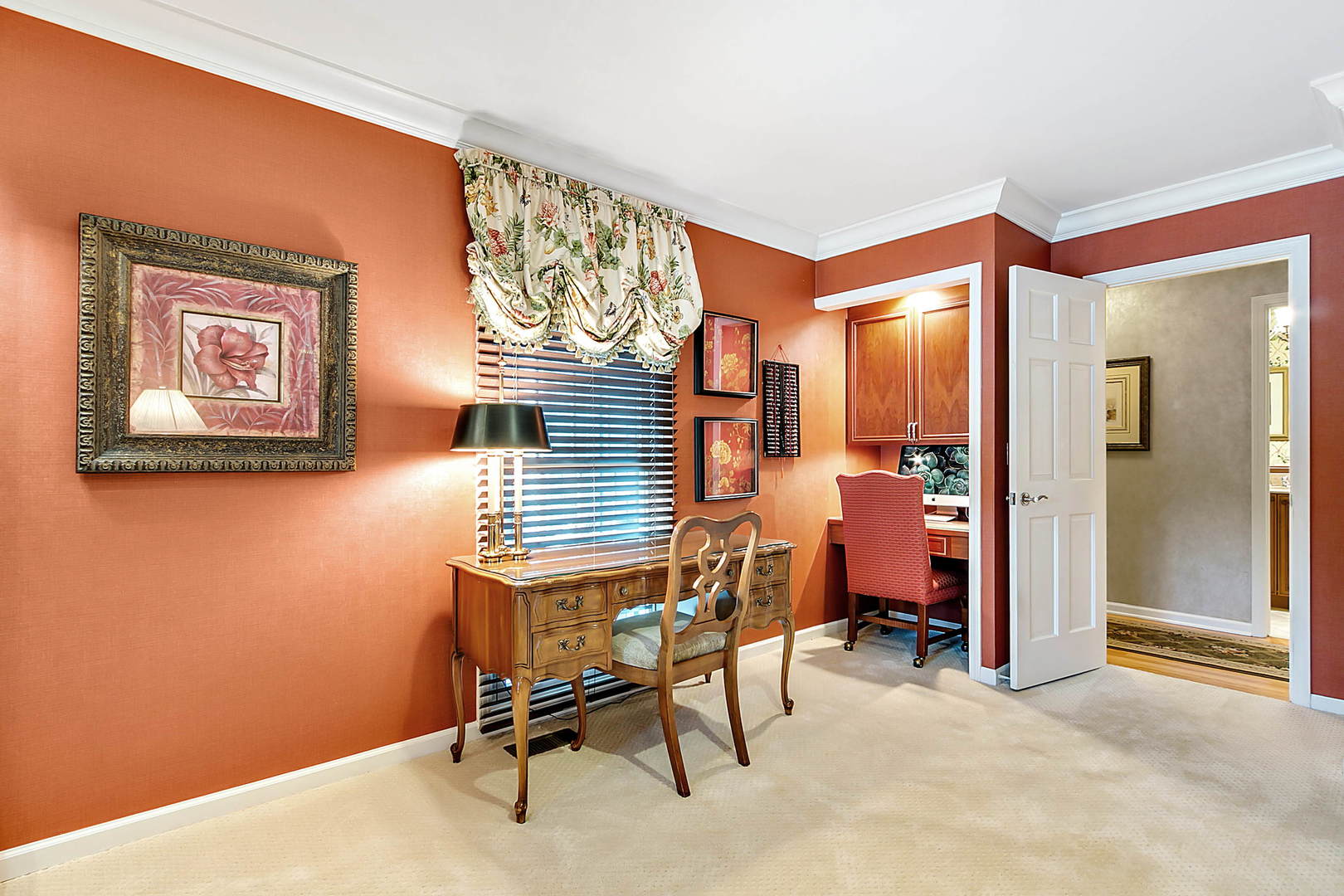 2552 Indian Ridge Court Glenview, IL 60026 - Photo 20 of 45 a view of a workspace with furniture and a window