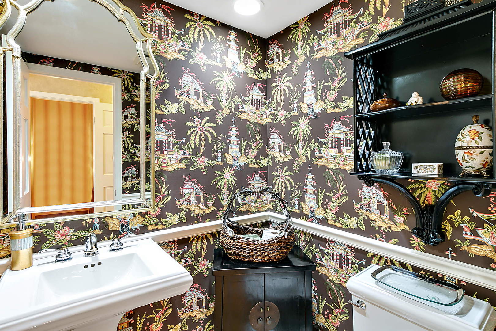 2552 Indian Ridge Court Glenview, IL 60026 - Photo 30 of 45 a bathroom with a sink and a mirror
