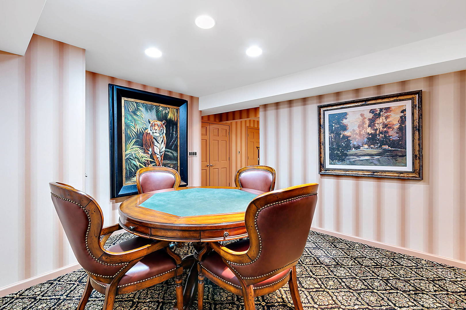 2552 Indian Ridge Court Glenview, IL 60026 - Photo 33 of 45 a dining room with furniture and wooden floor