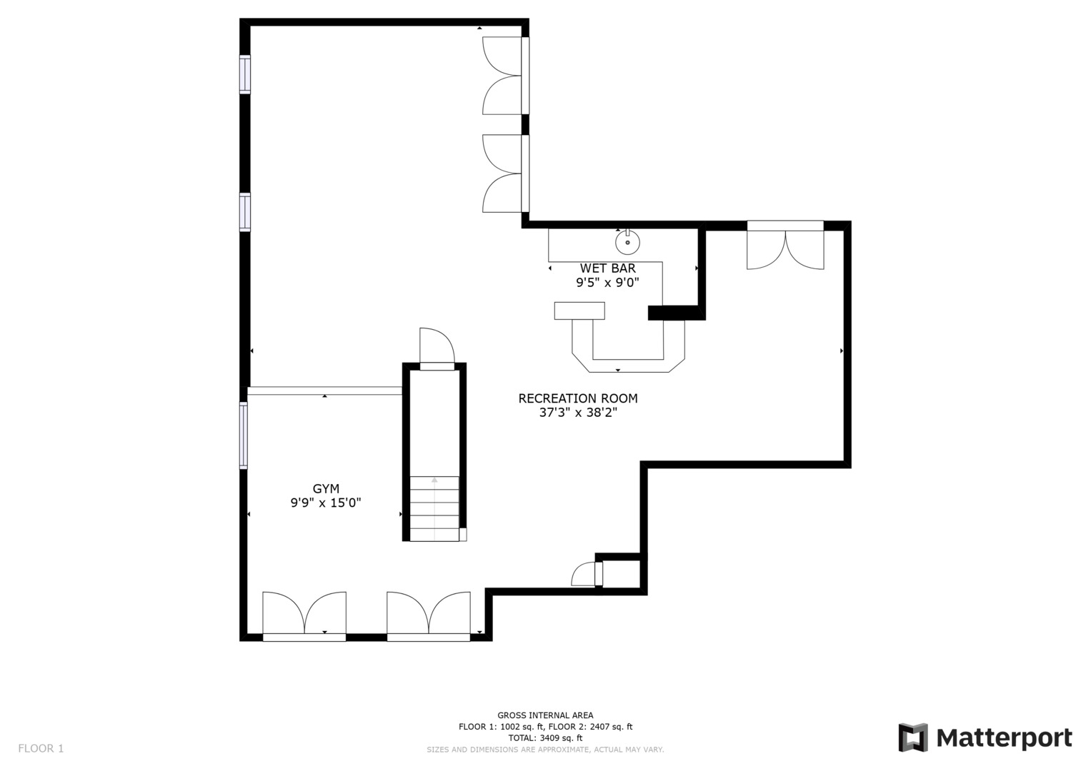 2552 Indian Ridge Court Glenview, IL 60026 - Photo 45 of 45 a picture of a floor plan