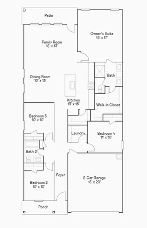 $346,990 | 2627 Pueblo Falls Drive, Richmond, TX 77406