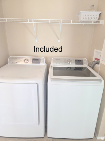 0 Nutter Avenue Thompson, UT 84540 - Photo 24 of 44 Laundry area featuring washing machine and dryer