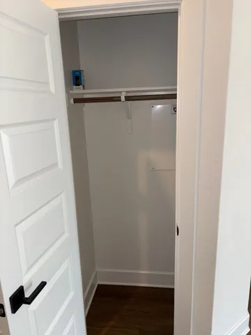 a view of walk in closet