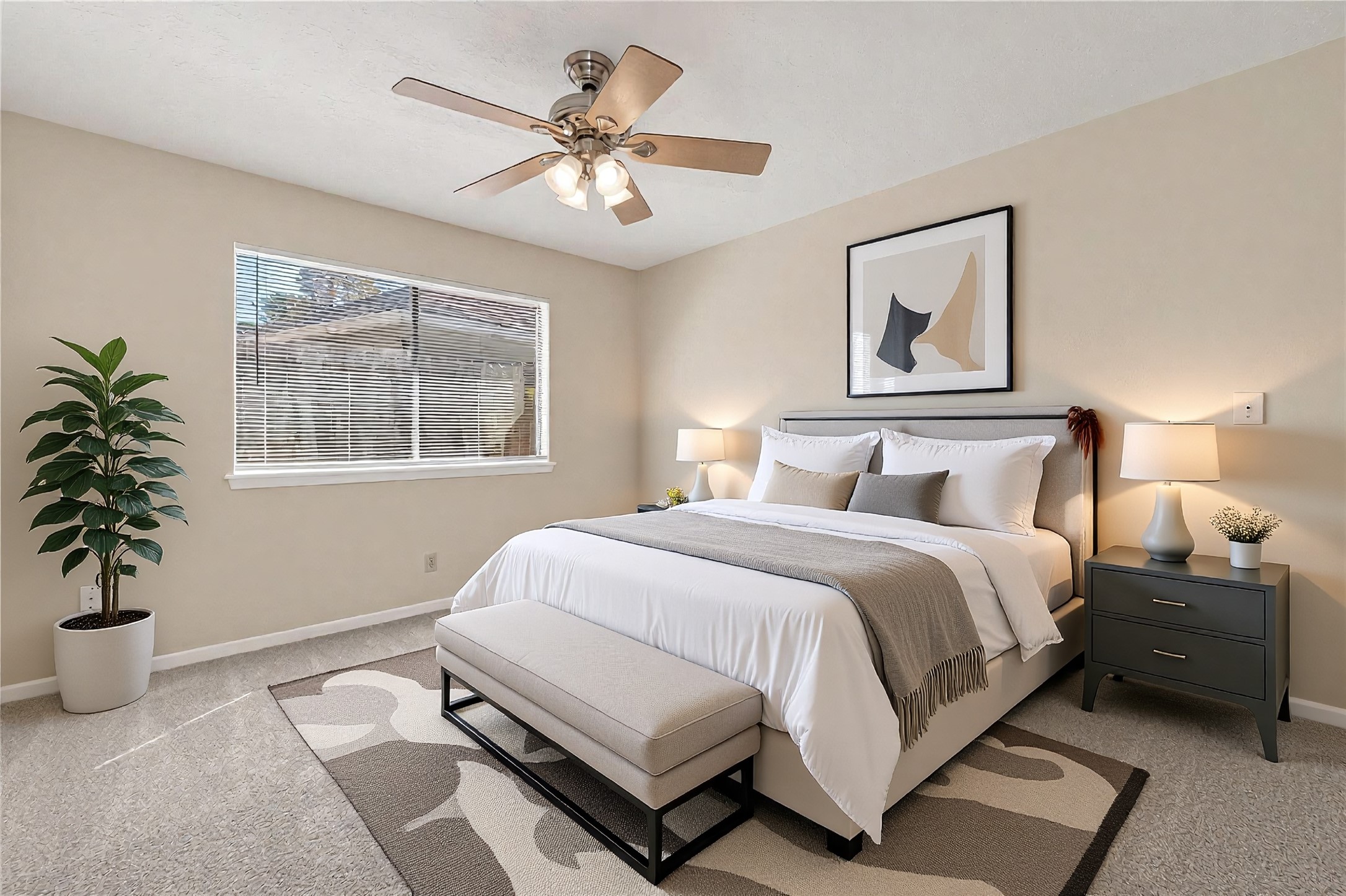 2406 Deasa Drive Spring, TX 77373 - Photo 26 of 33 Bedroom 3- Virtually staged