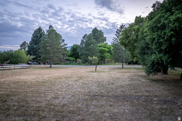 435 Canyon Road Millville, UT 84326 - Photo 85 of 113 Expansive outdoor area featuring mature trees and a wooden fence line