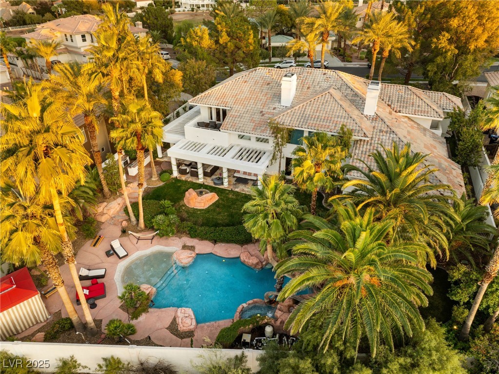 2057 Troon Drive Henderson, NV 89074 - Photo 15 of 41 View of subject property with a pool